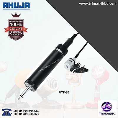 Ahuja UTP-30 Unidirectional Condenser Tie-Clip Microphone
