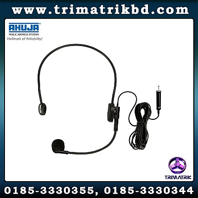 Ahuja HBM-60CC Condenser, Cardioid Headband Microphone