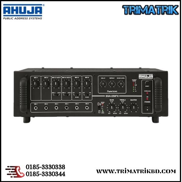 Ahuja SSA-250FX 250W PA Mixer Amplifier Price in Bangladesh