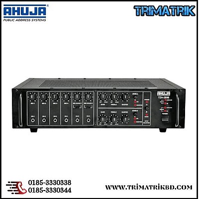Ahuja TZA-2000 – 200 Watts 2 Zone PA Mixer Amplifier