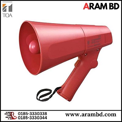 TOA ER-520S (10W max.) Hand Grip Type Best Megaphone with Siren