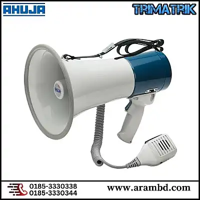 Ahuja AM-22HSD PA Megaphone with Built-in Siren