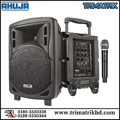 Ahuja BTA550 Wireless Bluetooth Portable PA Speaker (30 Watt)